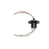 1pcs 2A 10CH Wheel Fish Conductive Slipring Micro Mini Capslure Signal Collecting Ring with Plug Connecting Cable Rotary Connector Joint