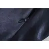 Sonbahar Zarif Elbise Kadınlar Seksi saten simülasyon ipek uzun kollu gömlek saten rahat zarif takım elbise uzun elbiseler iki parçalı 210514