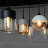 Nordic Modern Loft Glass Glass Lamp Tiptures LED LED LID