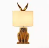 Lampes de Table Lapin Or Lampe Veilleuses LED Lampe de Bureau 24 par 49cm Chambre Chevet Intérieur Lampes de Table pour Bureau à Domicile