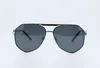 desinger Óculos de Sol Óculos de Sol Designer Masculino Feminino Estojos Marrons Armação de Metal Preto Lentes Escuras