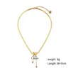 Stainless Steel Butterfly Choker necklace Gold chain heart pendant necklaces for women fashion jewerly gift will and sandy