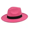 Party-Hüte Retro Rancher-Hut mit breitem Krempe Vintage-Stil-Männer-Filz-Urlaubsangebot HFS