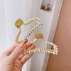 rhinestone hair clip small