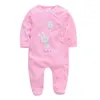 born baby girl clothes infants pajamas overalls jumpsuits bebes climb clothing cotton toddler sleep wear bodysuit 211229