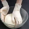 Wegwerphandschoenen 50 stks rubberen afwas van witte keuken waterdicht antislip schoonmaak huishoudelijk werk multi-use huishouden