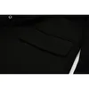 [EAM] femmes ceinture noire grande taille Blazer cranté à manches longues coupe ample veste mode printemps automne 1DD5887 210512