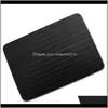 Other Kitchen, Dining Bar & Garden Drop Delivery 2021 Black Fast Thawing Plate Square Defrost Meat Frozen Tray Safety Metal Aluminum Mat Kitc