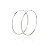 Stud Fashion Big-large Round Earrings Personality Tie Wild Exaggerated For Women Jewelry Glamour Wholesale