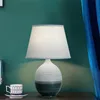 Table Lamps WPD Dimmer Lamp Ceramic Desk Light Modern Creative Decoration For Home Bedroom