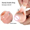 Nxy Cockrings Cock Rings Breathable Penis Male Chastity Device Sex Toys 3pcs/set Delay Ejaculation Reusable Foreskin Corrector for Men 1208