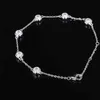 Bracciale da sposa Moissanite in argento sterling 925 con gioielleria raffinata Drop5788179