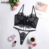 Nxy Sexy Set Aduloty Летние женские сексуальные ресницы сетки перспективы кружевной галстуки веревочки топ эротическое белье стальное кольцо собрано бюстгальтер стринги набор 1128