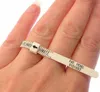 50st Sizer UK USA British American European Standard Storlek Mätbälte Rings Ring Finger Screening Jewellery Tool