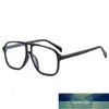 Soei 패션 스퀘어 더블 브리지 선글라스 여성 명확한 안티 블루 레이 렌즈 안경 남성 안경 프레임 차 그라데이션 그늘 UV400 공장 가격 전문가 디자인 품질