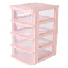 Skrivbordsförvaringslåda Typ Sundries Holder Transparent Cosmetic Desktop Makeup Smycken Arrangör Box