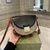 2021 Womens Classic Saddle Schoudertassen Luxurys Ontwerpers Handtassen Portemonnees Mode Dames Cross Body Handtas Topkwaliteit Portemonnee Messenger Bag Mini Hobos 5A Flap