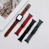 Cinturini in pelle modello coccodrillo per cinturino Apple Watch 45mm 41mm 42mm 44mm 38mm 40mm cinturino di lusso moda iWatch 7 6 5 4 3 SE cinturino accessori intelligenti