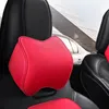 Coussins de siège de voiture, appui-tête, soutien du cou, coton respirant, repos automatique, coussin lombaire ergonomique