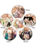 Decorative Flowers & Wreaths 129pc/set Peach Blush Latex Balloons Garland Arch Kit Retro Balloon Set Baby Shower Decorations For Wedding Bir