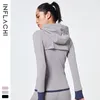 Shaping Sportswear Women039S Yoga Jacket Autumn and Winter Slim Fit Long Sleeve Hooded Seater Outdoor Running Fitne7813653