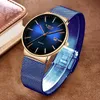 Orologi da polso LIGE Orologi da donna Top Slim Orologio impermeabile Orologio da donna in acciaio inossidabile alla moda casual Robe Femme Ladies