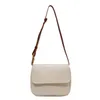 Evening Bags Flip Large Capacity Shoulder Bag Female 2021 Trendy Fashion Niche Design Soft Leather Messenger