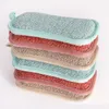 Double Sided Kitchen Magic Cleaning Sponge Scrubber Sponges Dish Washing Towels Scouring Pads Bathroom Brush Wipe Pad RRA12141