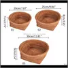 Huishoudelijke organisatie home tuinwicker rattan mand hand geweven broodlade fruit groente kom snoepje serveer bureau aanrecht opslag b