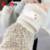 Tröja Oversize Kvinna Turtle Neck Tjock Höst Kvinnors Vinter s Ladies Knitwears Koreanska 210428