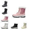 Mulheres neve botas moda inverno bota clássico mini tornozelo shorst senhoras meninas booties femininas triplo preto castanheiro marinho azul exterior