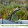 Everyday Collection Miniature Garden Leaf Branch Bird Figure Fairy Frog Stakes Tabletop Decoration Yard and Decor 211108