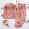 Lisacmvppppppppppppppppppppppppppppppppprate Pajamas осень ледяные шелковые брюки костюм печатание моды Pajamas набор 210809