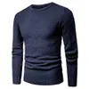 ルーラ男性春カジュアル100％コットン暖かいセータープルオーバー秋ファッション3D幾何学的ソフトジャンパープラス210918