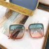 2022 Factory Wholesale High Quality family fashion square large frame sunglasses female personality star same Sunglasses male