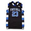 Nikivip Ship From US # 3 Lucas Scott La version cinématographique de One Tree Hill Basketball Jersey Brother Movie 23 All Stitched Black Size S-3XL