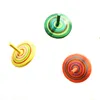 Clássico arco-íris madeira giroscópio brinquedo multicolor mini desenhos animados de madeira girando top brinquedo aprendizagem educacional brinquedos para crianças kindergarten brinquedos 741 s2