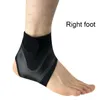 Apoio ao tornozelo Esquerda / Direita Pés Manga Meias Compressão Anti Sprain Calcon Espaço de Proteção para Ciclismo Climbing Running Fitness