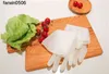 Original Lebensmittelqualität Einweg Transparent 100 stücke PVC Familie Schutzfloves Backen Home Küche Handschuhe Haushaltsreinigungswerkzeug Vt4o