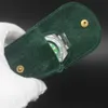 2022 En İyi Lüks Yeşil Kağıtlar Hediye Saatleri Kutular Deri Çanta Kartı Rolex İzleme Kutusu 01
