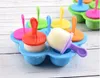 Strumenti Silicone Creativo Scatola per alimenti complementari per bambini 7 fori Vaschette per gelato Scatole Stampo per formaggio Cucina DB705