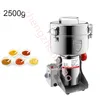 2500G 220V/110V Stainless Steel Grains Spices Hebals Cereals Coffee Dry Food Grinder Powder Pepper Milling Machine