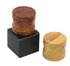 Smoking Accessories Wooden Grinder Wood Matel Herb Grinders 2 Type 52mm 4 Layers Tobacco-Grinder Cursher-Grinder SN2800