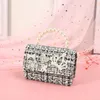 Sac à main coréen pour enfants, Mini bandoulière, mignon, sacs à main en perles, fourre-tout pour petite fille, petite pochette pour pièces de monnaie, cadeau de fête