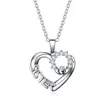 Pendant Necklaces High-grade The Loving Friendship Necklace SISTER Zircon 2022 In Stock Drop