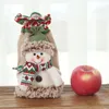 Noel Süslemeleri Noel Dekoratif Şeker Çanta Elma Kılıfı Hediye (Rastgele Desen)