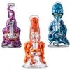 Nieuwste octopus Hookahs dab rig chaloween stijl heady glazen bongs douchekop perc 14,5 mm vrouw met kom tx825