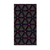 Bakgrundsbilder Luxury 3D Geometric Black Wallpaper KTV Room Modern Bar Night Club Dekorativ vattentät PVC -väggpapper P107