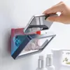Boîte de téléphone portable étanche murale, support auto-adhésif pour écran tactile, coque de téléphone de salle de bains, rangement de scellage de douche, RRF13364