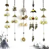 Wind Chime Vintage Lucky Tree Bells Hanging Decoration Home Outdoor Yard Garden Wall Ornament Window 50JD Decorative Objects & Figurines
